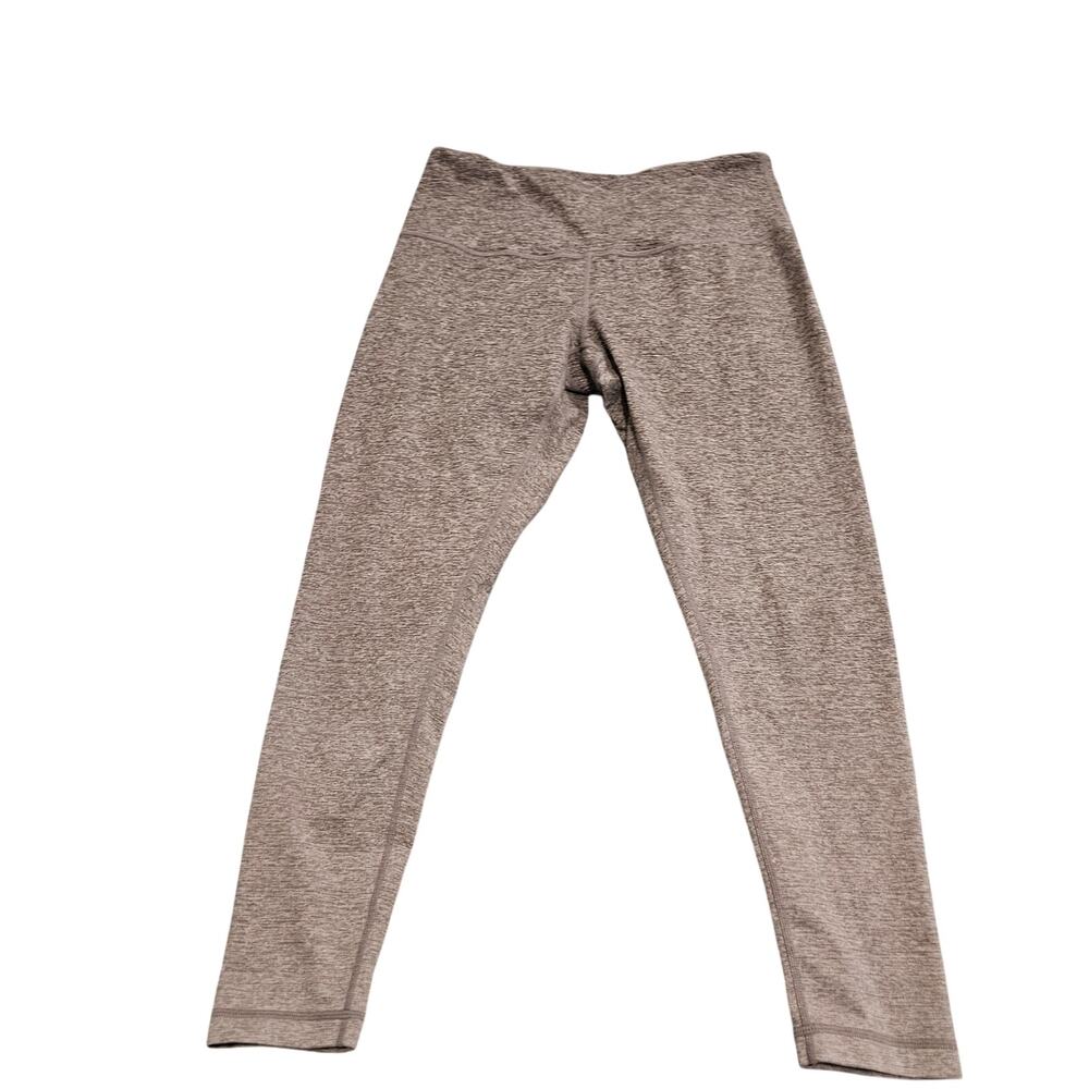 Zella Gray Heather High Rise Cropped Athletic Leggings Women's Medium
